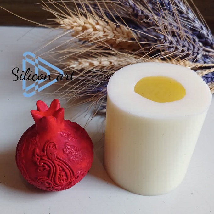 انار طرح ترمه سیلیکون آرت در کاشان