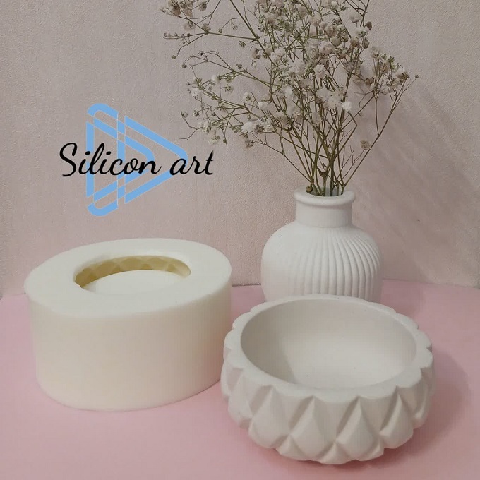 پیاله انجیری سیلیکون آرت در کاشان