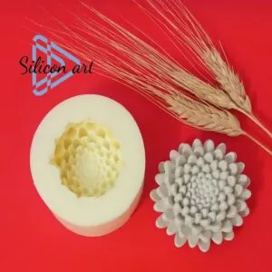 قالب گل داودی، سیلیکون آرت در کاشان