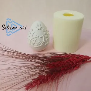 قالب تخم مرغ طرح دار هفت سین سیلیکون آرت در کاشان